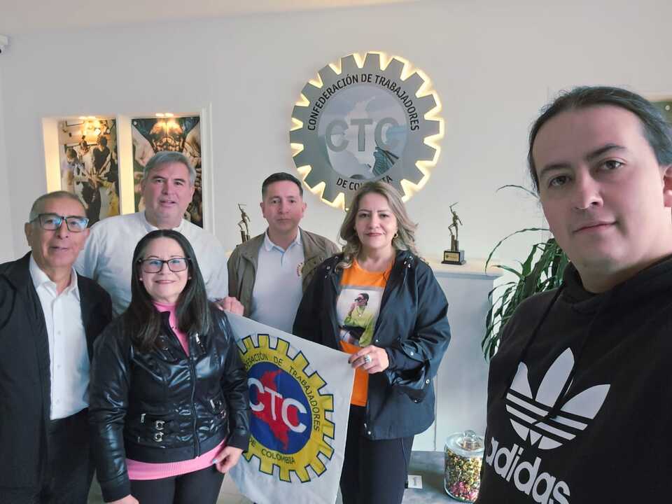 SINTRAVECOL presente CTC Bogotá-Cundinamarca 🤝